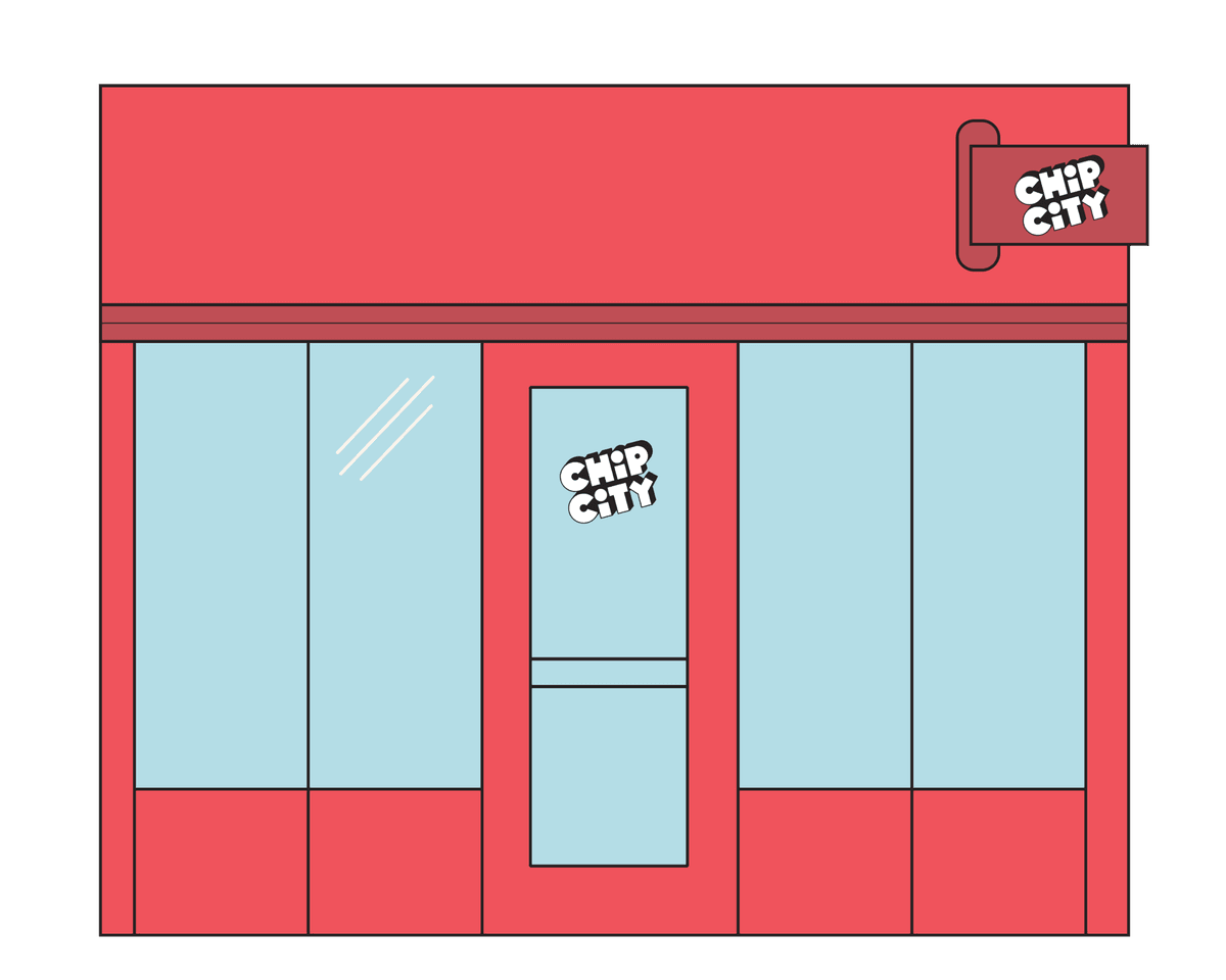 Cartoon Storefront